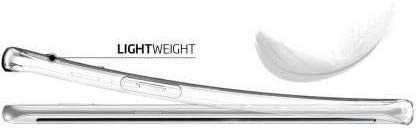 YOFO Rubber Back Cover Case for Samsung M01 (Transparent) with Bumper Corner