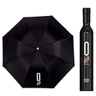 DECO UMBRELLA Folding Portable Umbrella with Bottle Cover for UV Protection & Rain Umbrella Mini Travel Pack Of 1