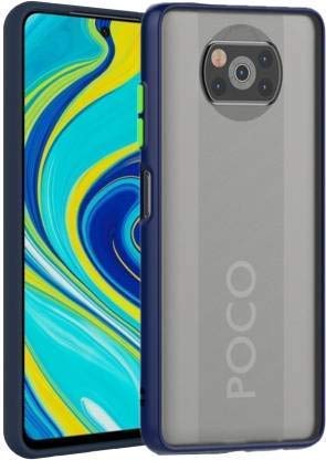 YOFO Smoke Back Cover for Poco X3