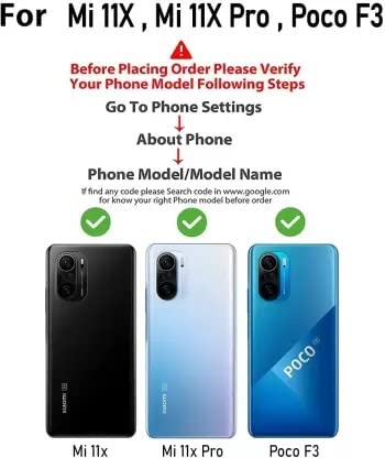 YOFO Smoke Back Cover for Mi 11 X