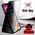 Oneminute Edge to Edge Privacy Tempered Glass for IPHONE X