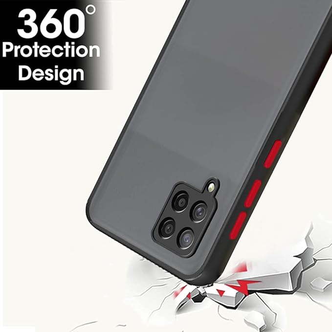 YOFO Smoke Back Cover for Samsung Galaxy A42 (5G)