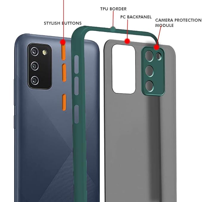 YOFO Smoke Back Cover for Samsung Galaxy FO2s/MO2s