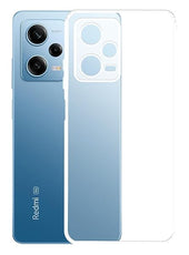 YOFO Back Cover for Redmi Note 12 Pro (5G) (Flexible|Silicone|Transparent|Full Camera Protection) (SALE)