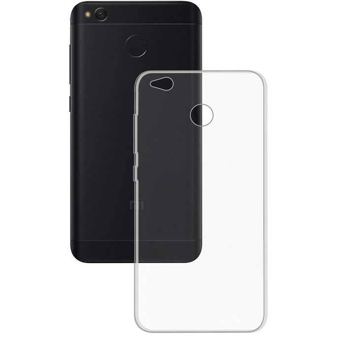 YOFO Thermoplastic Polyurethane Soft & Flexible Back Cover for Redmi 4 (Transparent)(SALE)