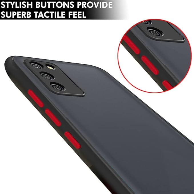 YOFO Smoke Back Cover for Samsung Galaxy FO2s/MO2s