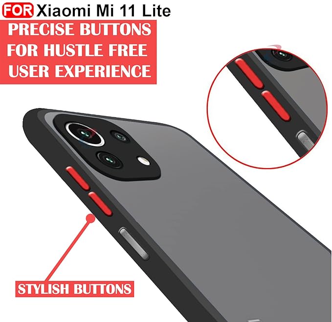 YOFO Smoke Back Cover for Xiaomi 11 Lite