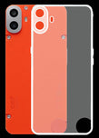 YOFO Back Cover for CMF by Nothing Phone 1 (Flexible|Silicone|Transparent|Full Camera Protection|Dust Plug)