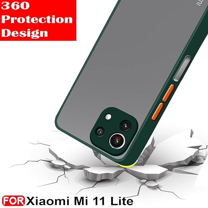 YOFO Smoke Back Cover for Xiaomi 11 Lite