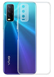 YOFO Silicon Transparent Back Cover for Vivo Y20 / Vivo Y20A / Vivo Y20i / Vivo Y20G / Vivo Y12s Shockproof Bumper Corner with Ultimate Protection (SALE)