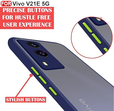 YOFO Smoke Back Cover for Vivo V21E (5G)
