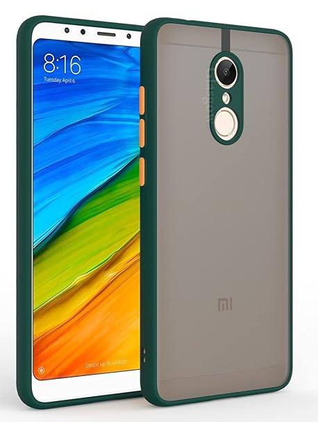 YOFO Smoke Back Cover for Redmi Note 5