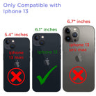 YOFO iPhone 13 Back Cover | Flexible Pu Leather | Full Camera Protection | Raised Edges | Super Soft-Touch | Bumper Case for iPhone 13 (Brown)