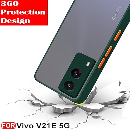 YOFO Smoke Back Cover for Vivo V21E (5G)