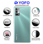 YOFO Transparent Back Cover for Mi Redmi Note 10T (5G)/ Poco M3 Pro