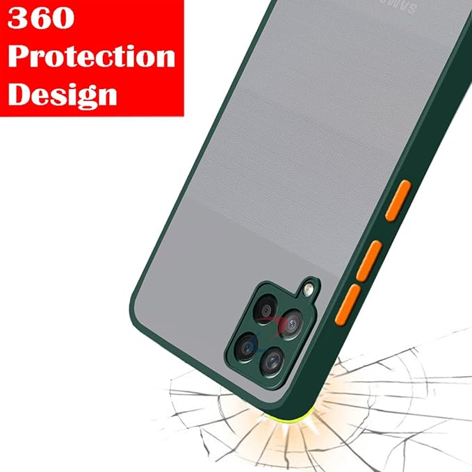 YOFO Smoke Back Cover for Samsung Galaxy M42