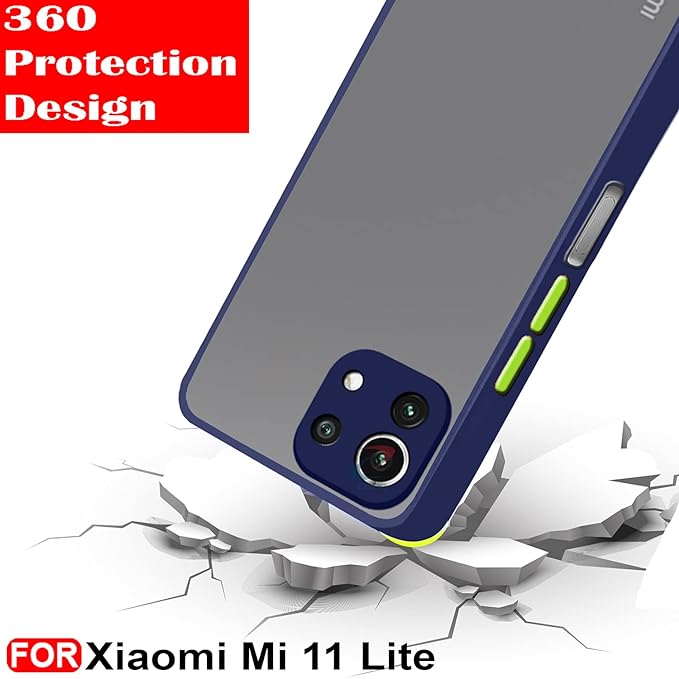 YOFO Smoke Back Cover for Xiaomi 11 Lite