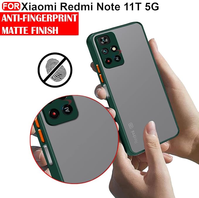 YOFO Smoke Back Cover for Mi Note 11 T (5G)