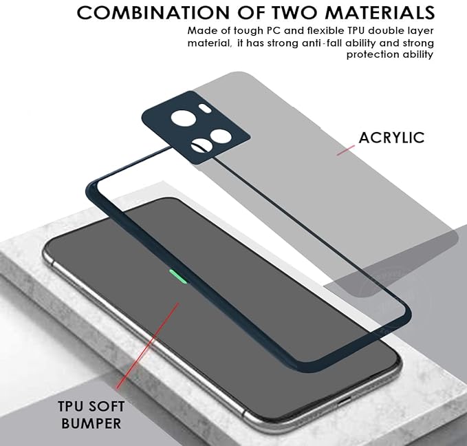 YOFO Smoke Back Cover for One Plus 10R