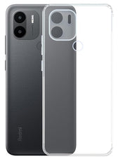 YOFO Back Cover for Mi Redmi A1 Plus (Silicone|Transparent|Camera Protection)