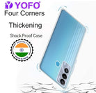 YOFO Back Cover for Tecno Pova Neo (Silicone|Transparent|Camera Protection)
