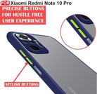 YOFO Smoke Back Cover for Redmi Note 10Pro