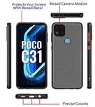 YOFO Smoke Back Cover for Poco C31