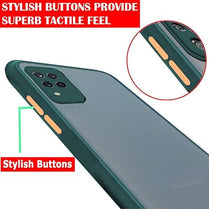 YOFO Smoke Back Cover for Samsung A12