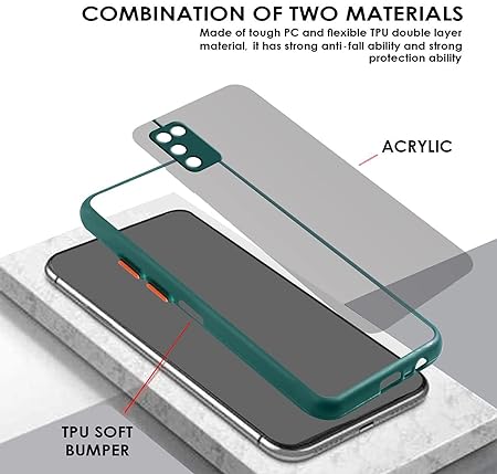 YOFO Smoke Back Cove for Samsung Galaxy AO3S