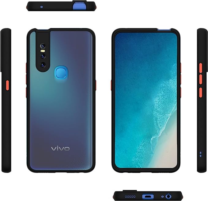 YOFO Smoke Back Cover for Vivo V15