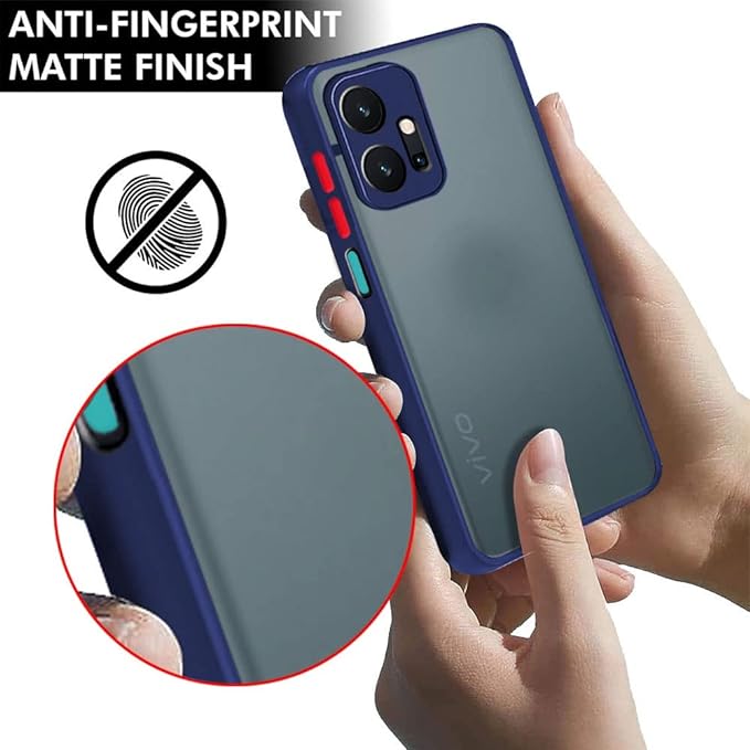 YOFO Smoke Back Cover for Vivo T1 (5G)