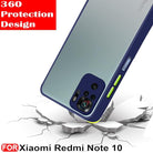YOFO Smoke Back Cover for Redmi Note 10 (4G)