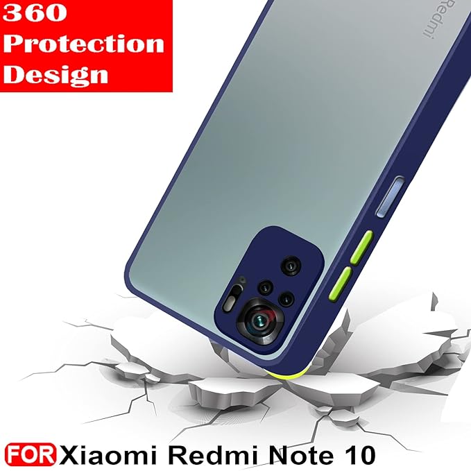 YOFO Smoke Back Cover for Redmi Note 10 (4G)