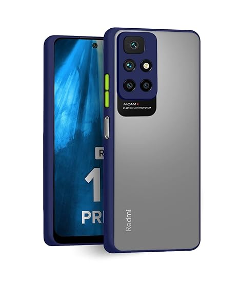 YOFO Smoke Back Cover for Mi Redmi 10 Prime