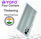 YOFO Back Cover for Infinix Note 11s / Note 11 Pro (Flexible|Silicone|Transparent|Camera Protection) (SALE)