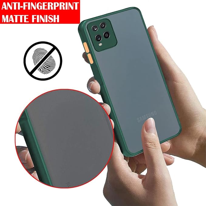 YOFO Smoke Back Cover for Samsung A 12
