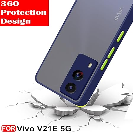 YOFO Smoke Back Cover for Vivo V21E (5G)