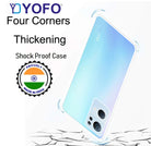 YOFO Transparent Back Cover for Oppo Reno 7 Pro (5G)