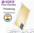YOFO Back Cover for Oppo A74 / F19 / F19s (Flexible|Shockproof|Silicone|Transparent|Camera Protection) (SALE)