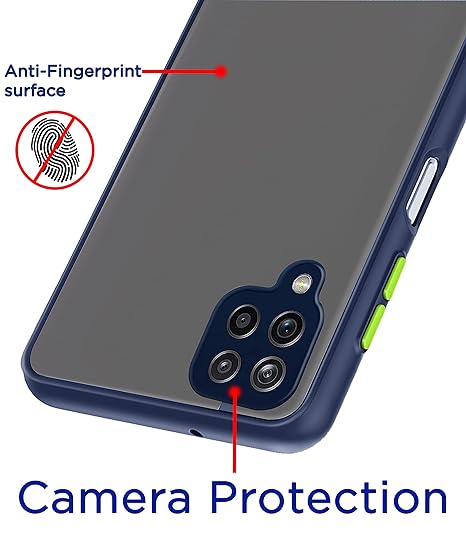 YOFO Smoke Back Cover for Samsung A12