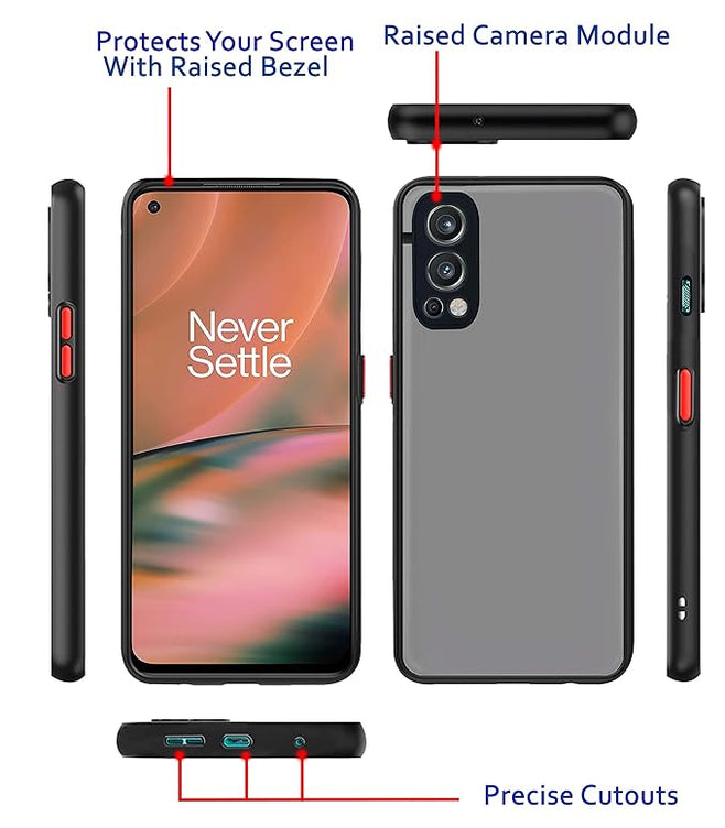 YOFO Smoke Back Cover for One Plus Nord 2