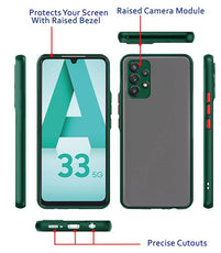 YOFO Smoke Back Cover for Samsung Galaxy A33 (5G)