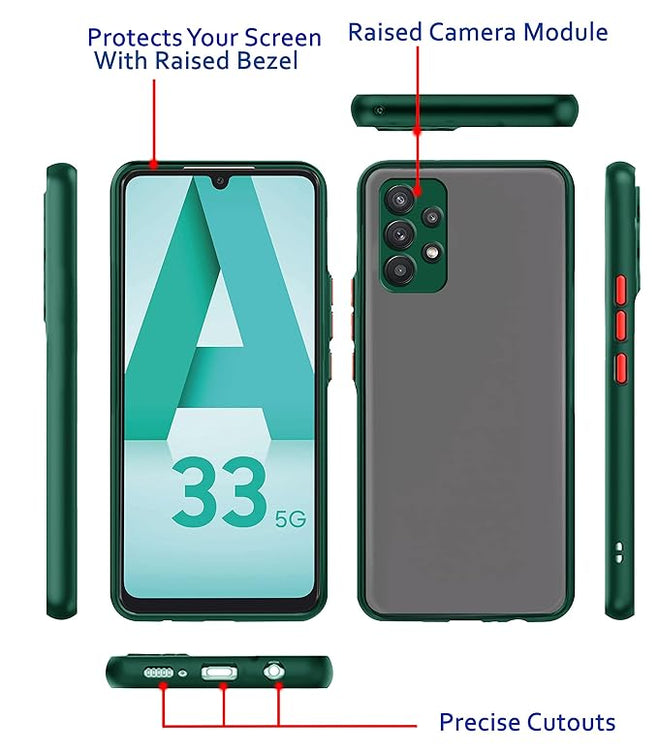 YOFO Smoke Back Cover for Samsung Galaxy A33 (5G)