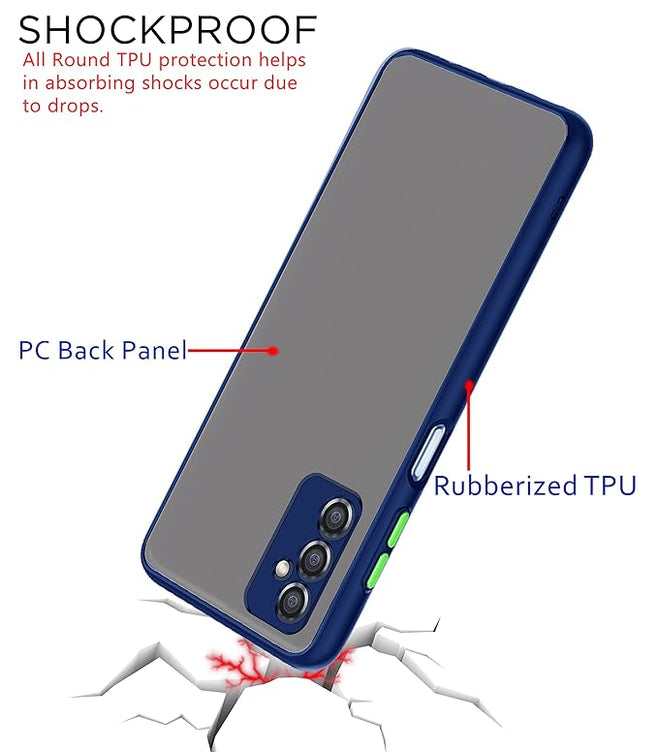 YOFO Smoke Back Cover for Samsung Galaxy F 23