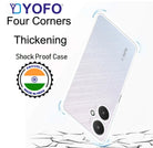 YOFO Transparent Back Cover for Mi Redmi 13C (5G)