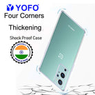 YOFO Transparent Back Cover for OnePlus 9 Pro