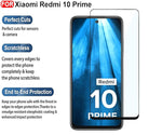 YOFO Edge to Edge Tempered Glass for Redmi 10 Prime
