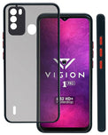 YOFO Smoke Back Cover for  Itel Vision 1 Pro