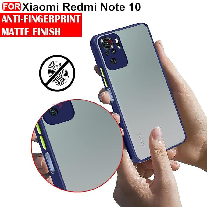 YOFO Smoke Back Cover for Redmi Note 10 (4G)