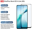 Edge to Edge Tempered Glass for Oneplus Nord Ce4 Lite